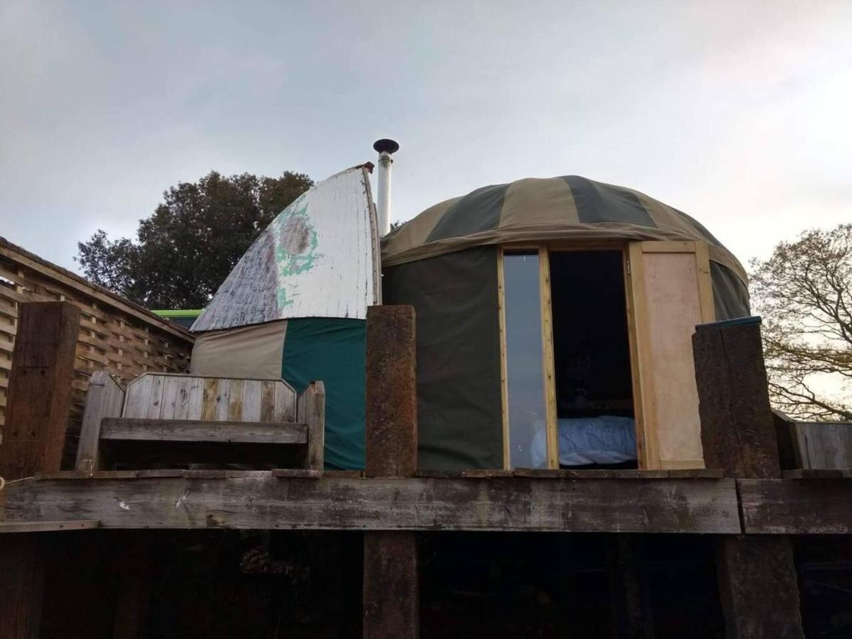 Bembridge Harbour Yurt - Log Burner - Wifi Villa Luaran gambar